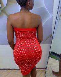 Silver stones dress view 3