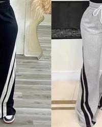 Trendy wide leg sweatpant view 2