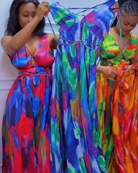 Backless summer dress view 4