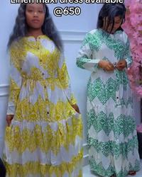 Linen dress view 2