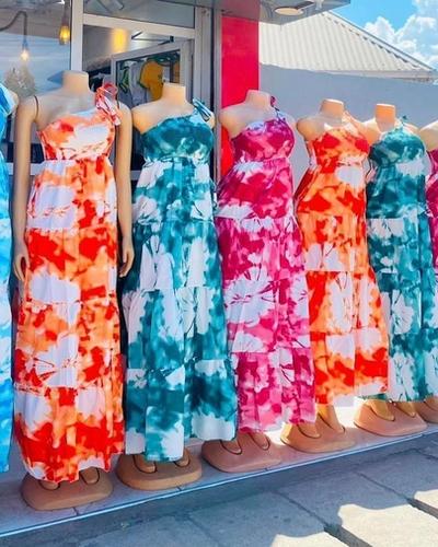 One hand sundress