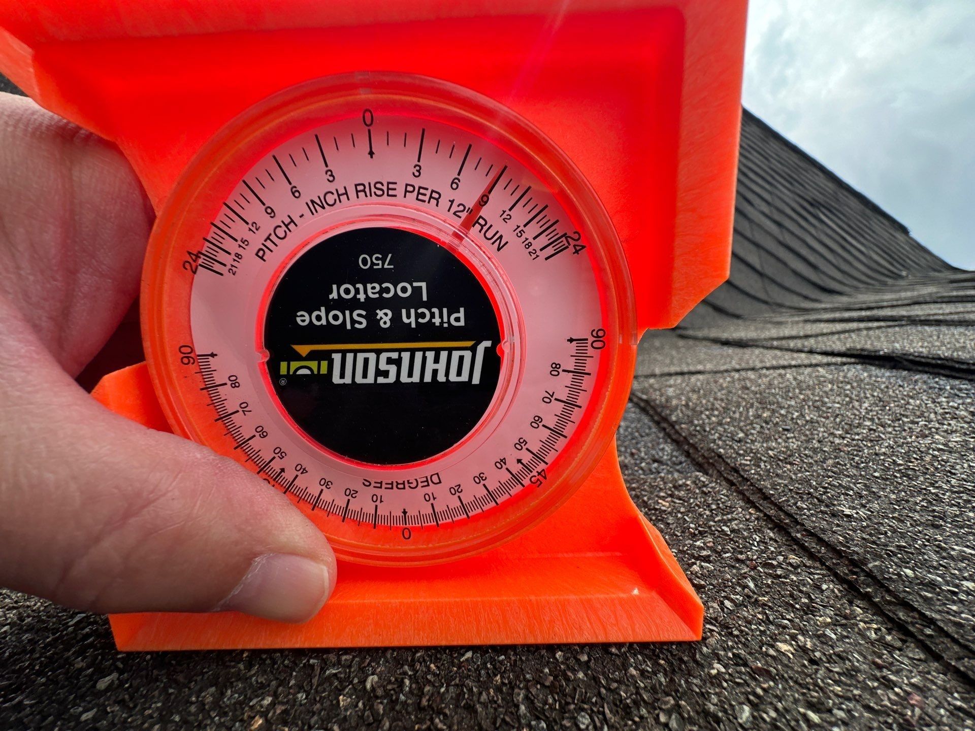Pitch and slope gauge dial
