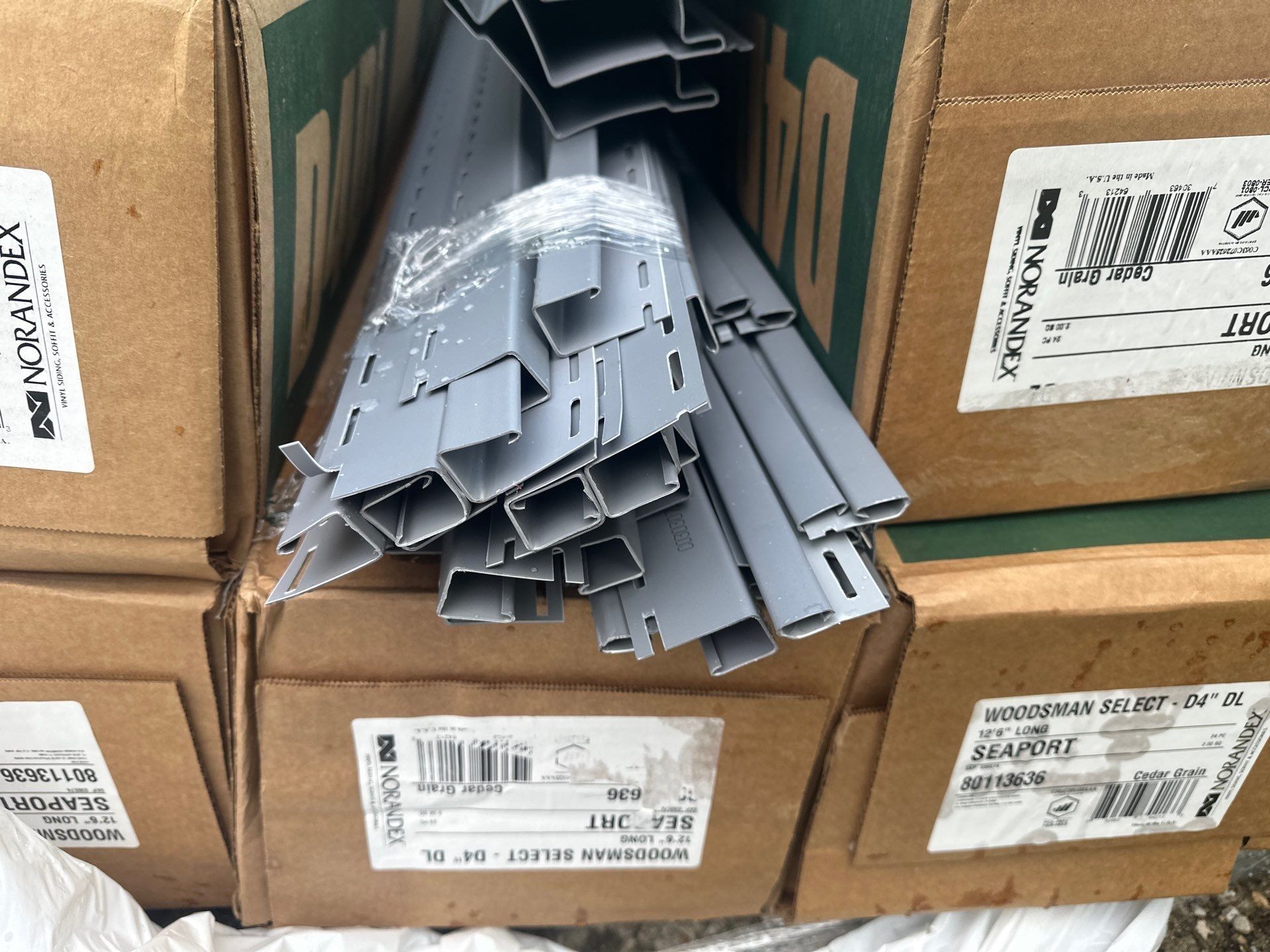 Norandex trim and accessory boxes