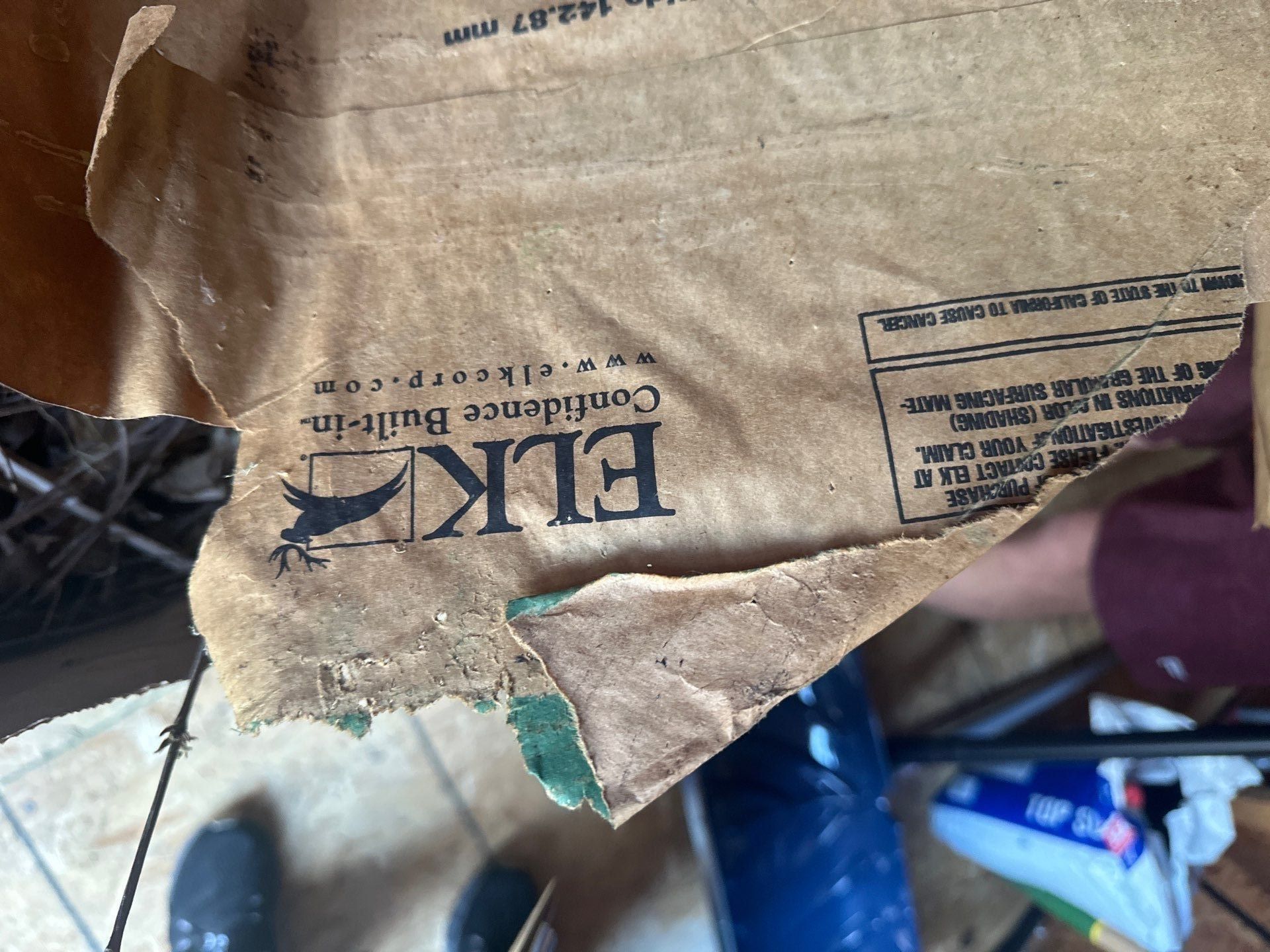 Elk shingle wrapper
