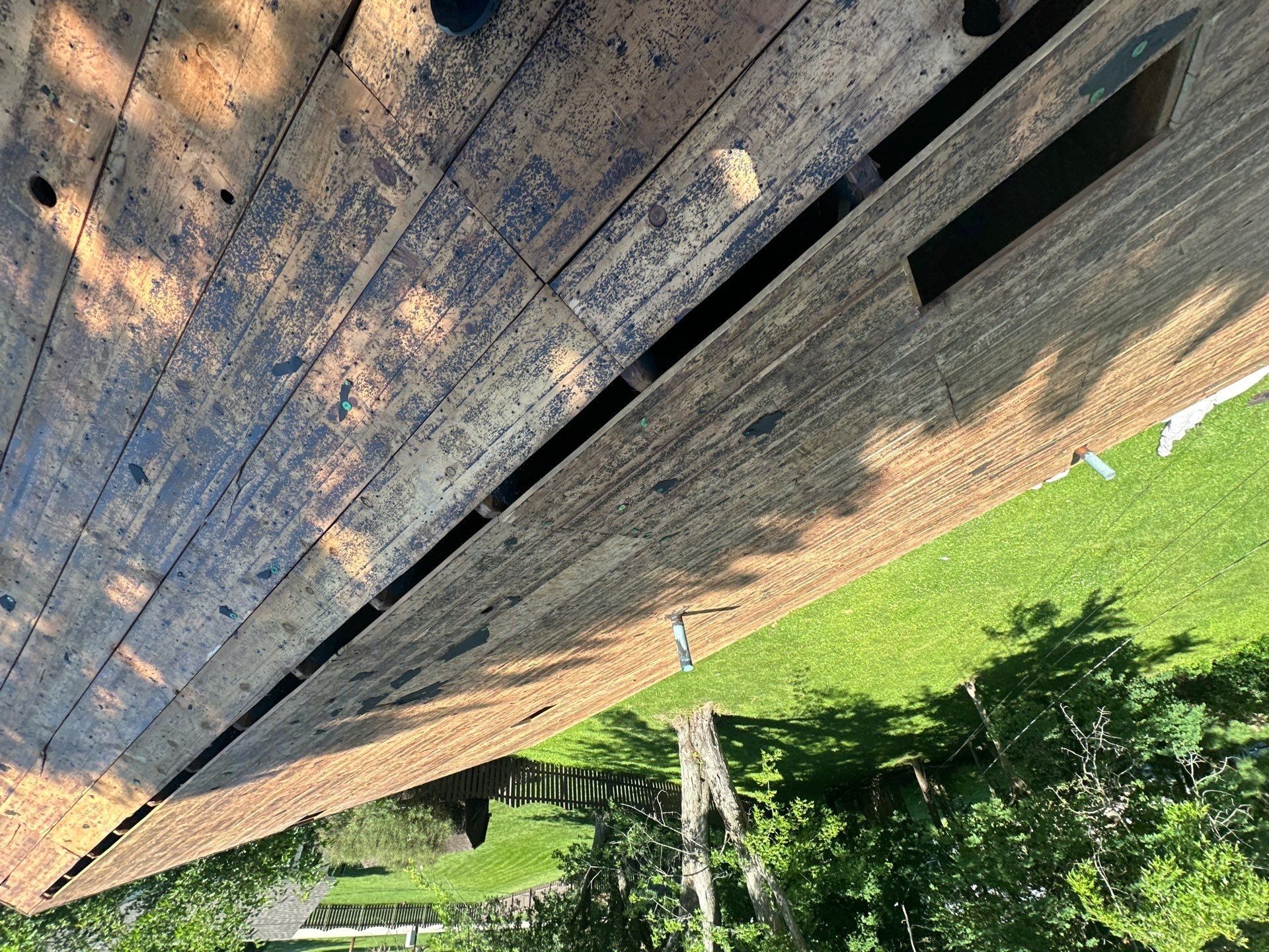 Board decking and gaps between planks