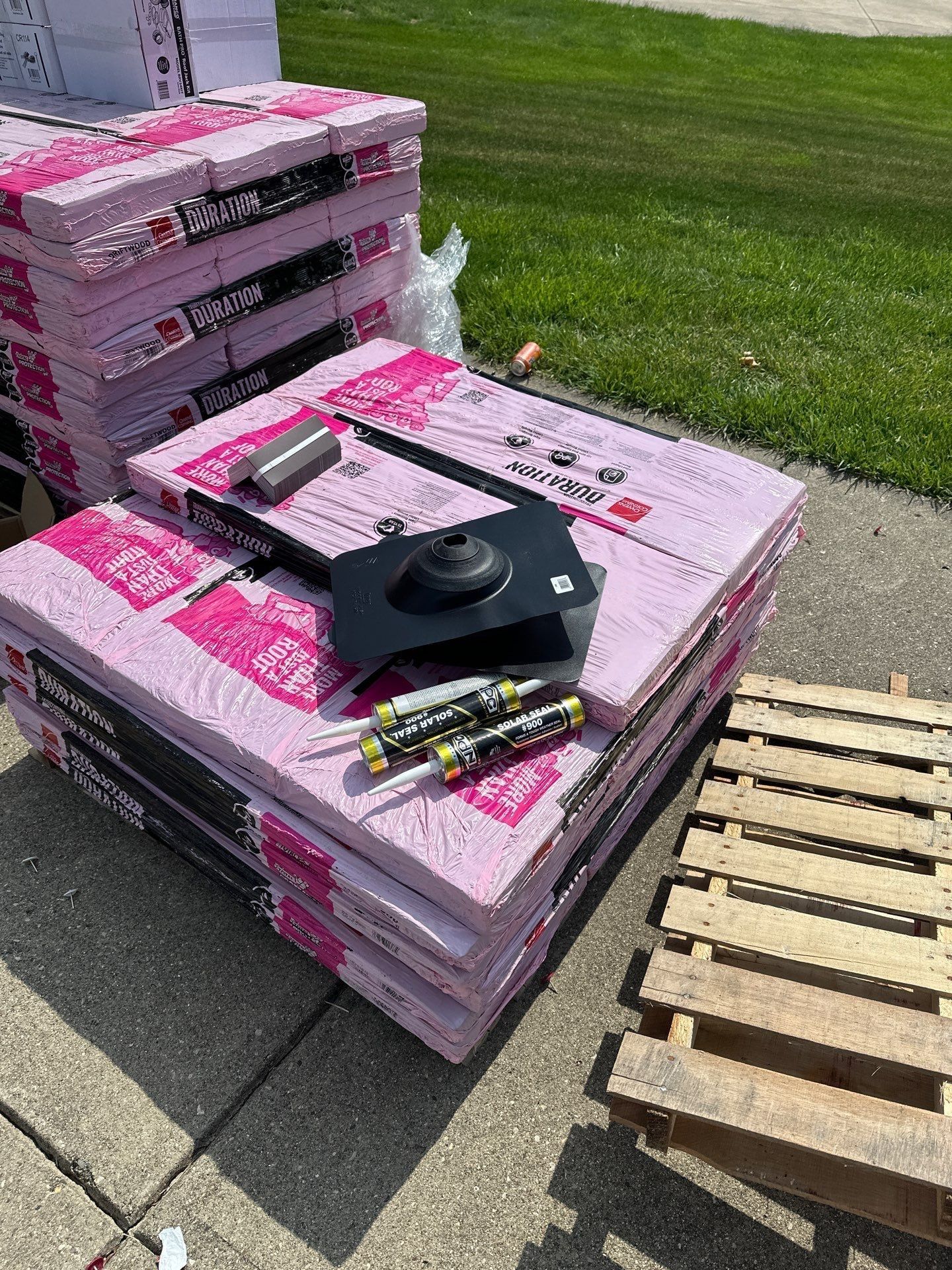 Duration bundles, pipe boot and sealant