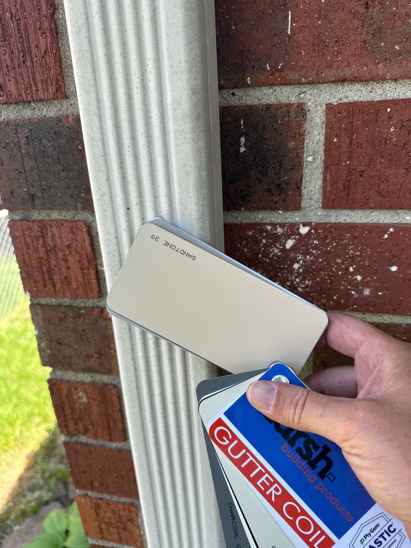 Marsh gutter coil sample fan
