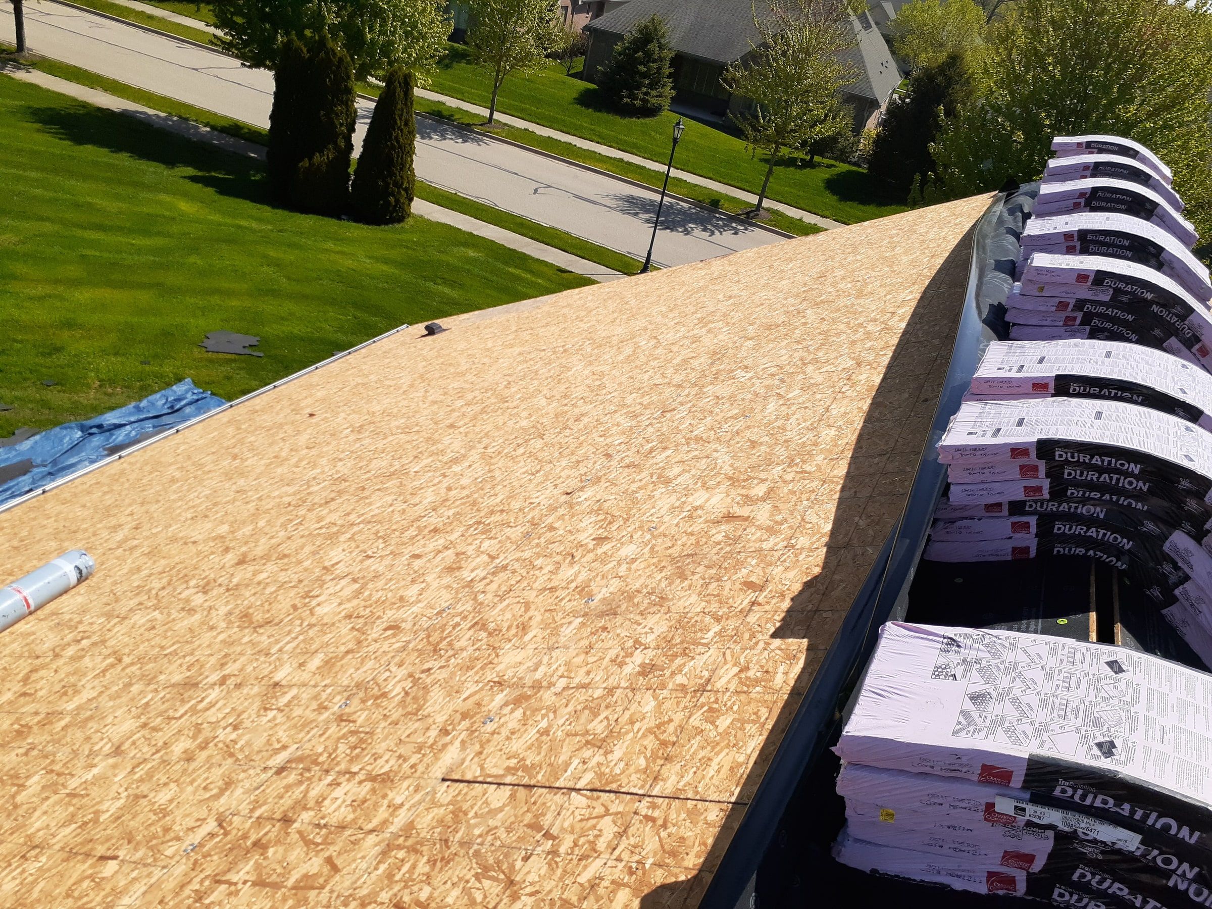 Duration bundles over the new sheathing
