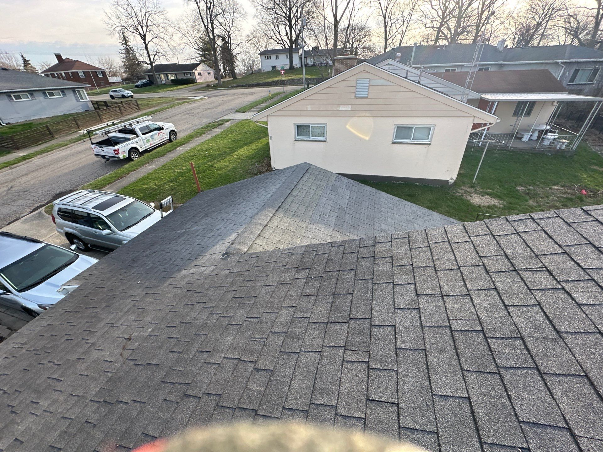 Ridge, cars and the work truck