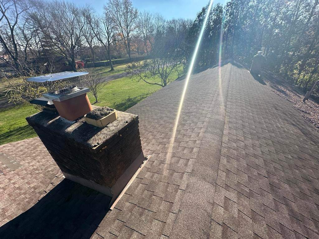 Ridge, rain cap and clay liner