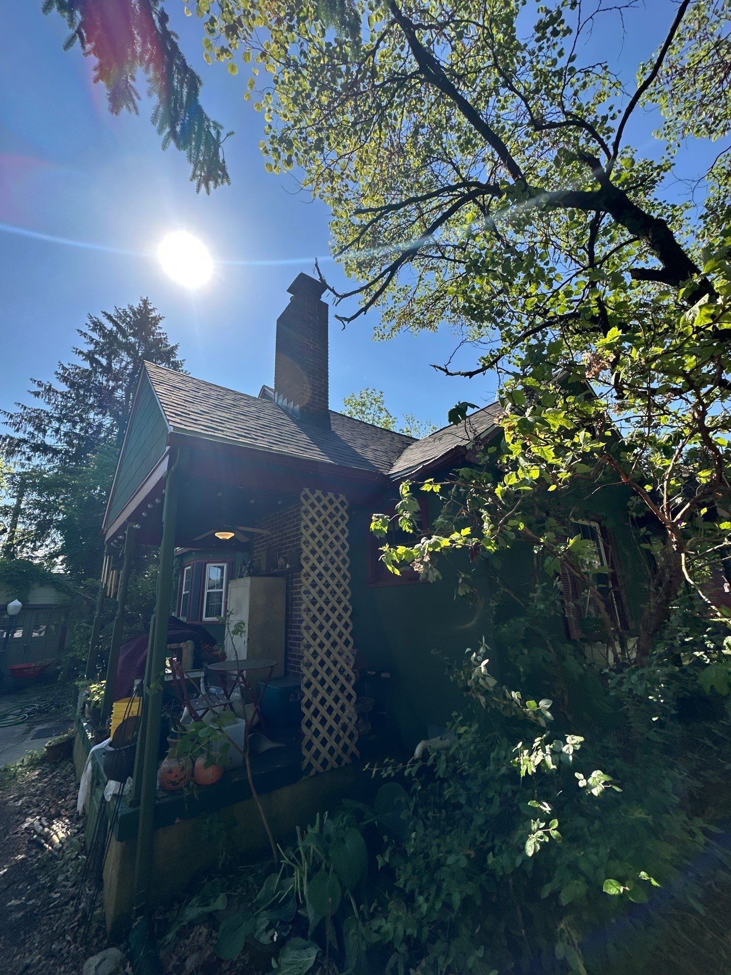 Cottage in the morning