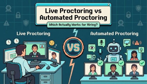 Live Proctoring vs Automated Proctoring: Which One Actually Works for Hiring?