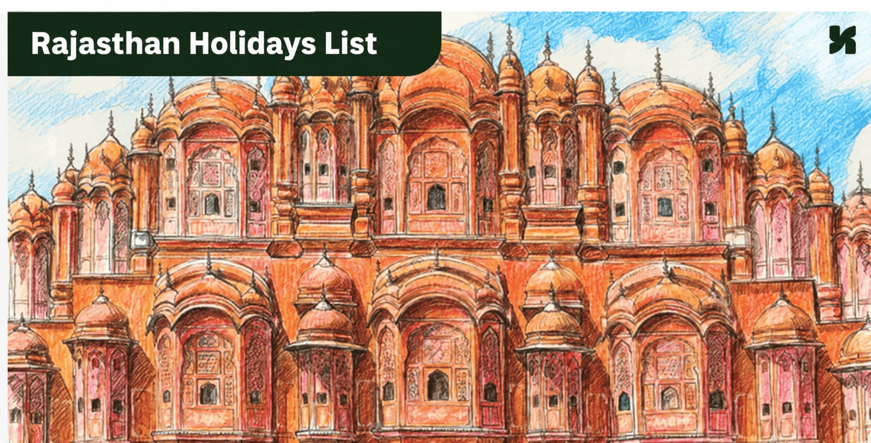 Holiday List in Rajasthan 2027