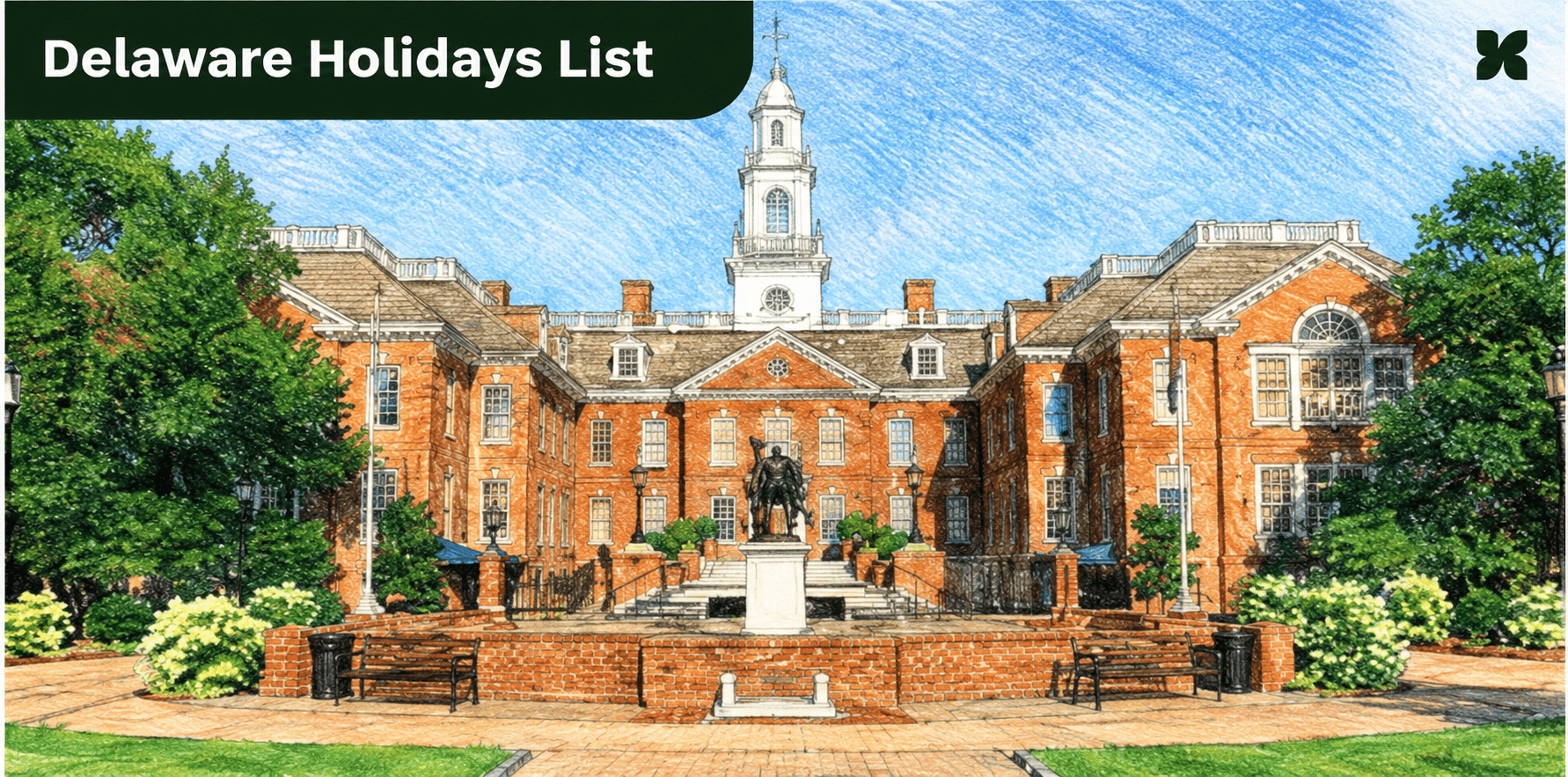 List of Holidays in Delaware 2027