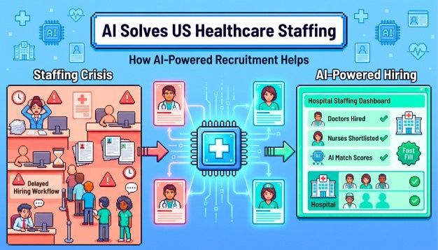 How AI-Powered Recruitment is Resolving US Health Care Staffing Problems