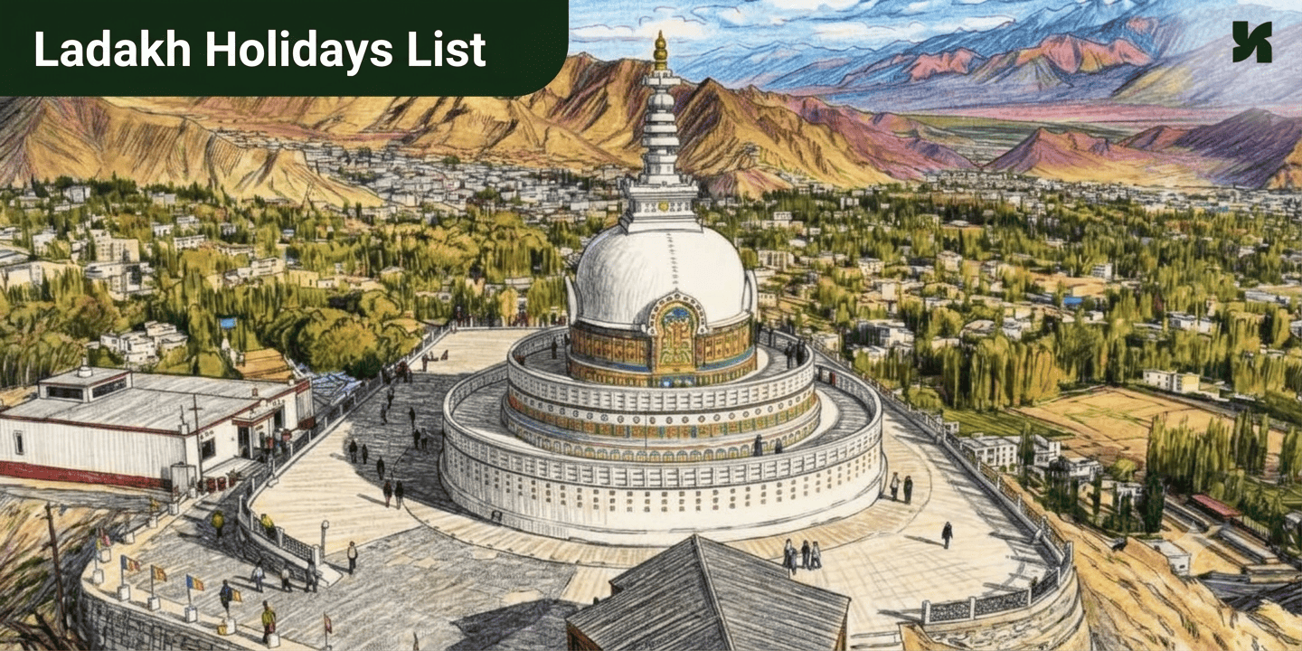 Holiday List in Ladakh 2027