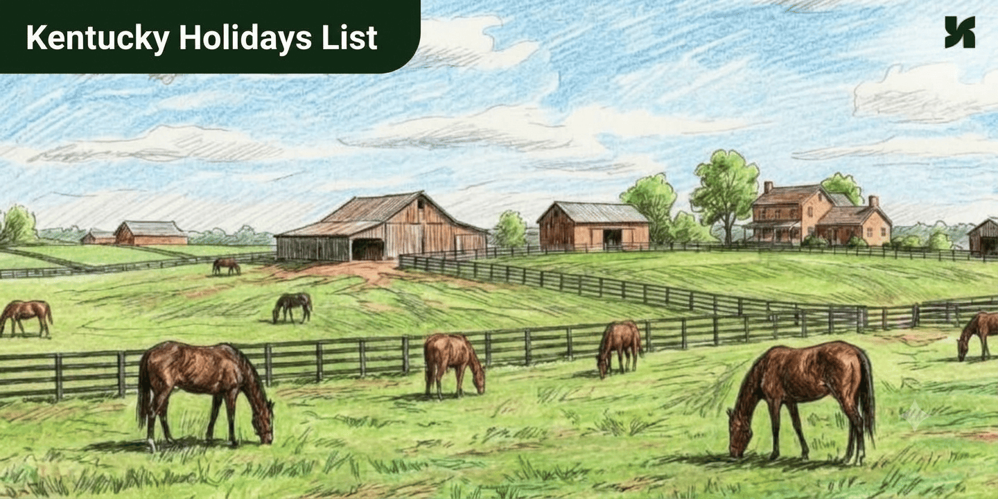 List of Holidays in Kentucky 2027