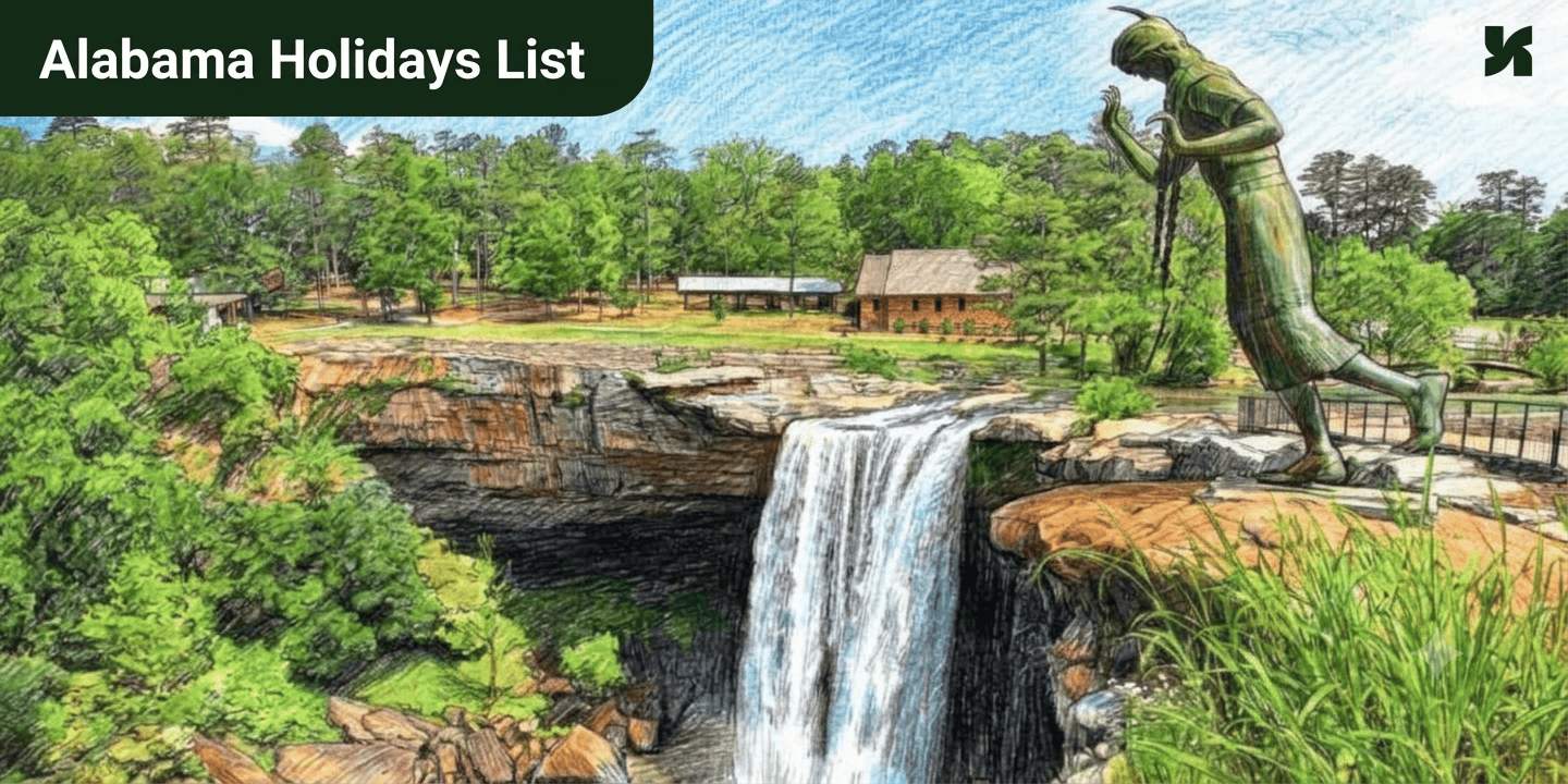 Holiday List in Alabama 2027