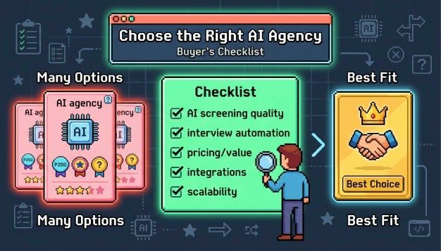 How to Evaluate and Choose an AI Recruitment Agency (Buyer's Checklist)