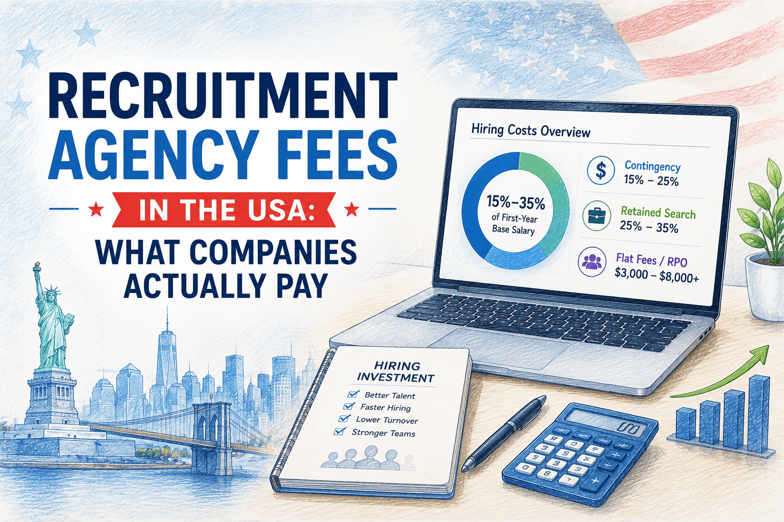 Recruitment Agency Fees in the USA: What Companies Actually Pay
