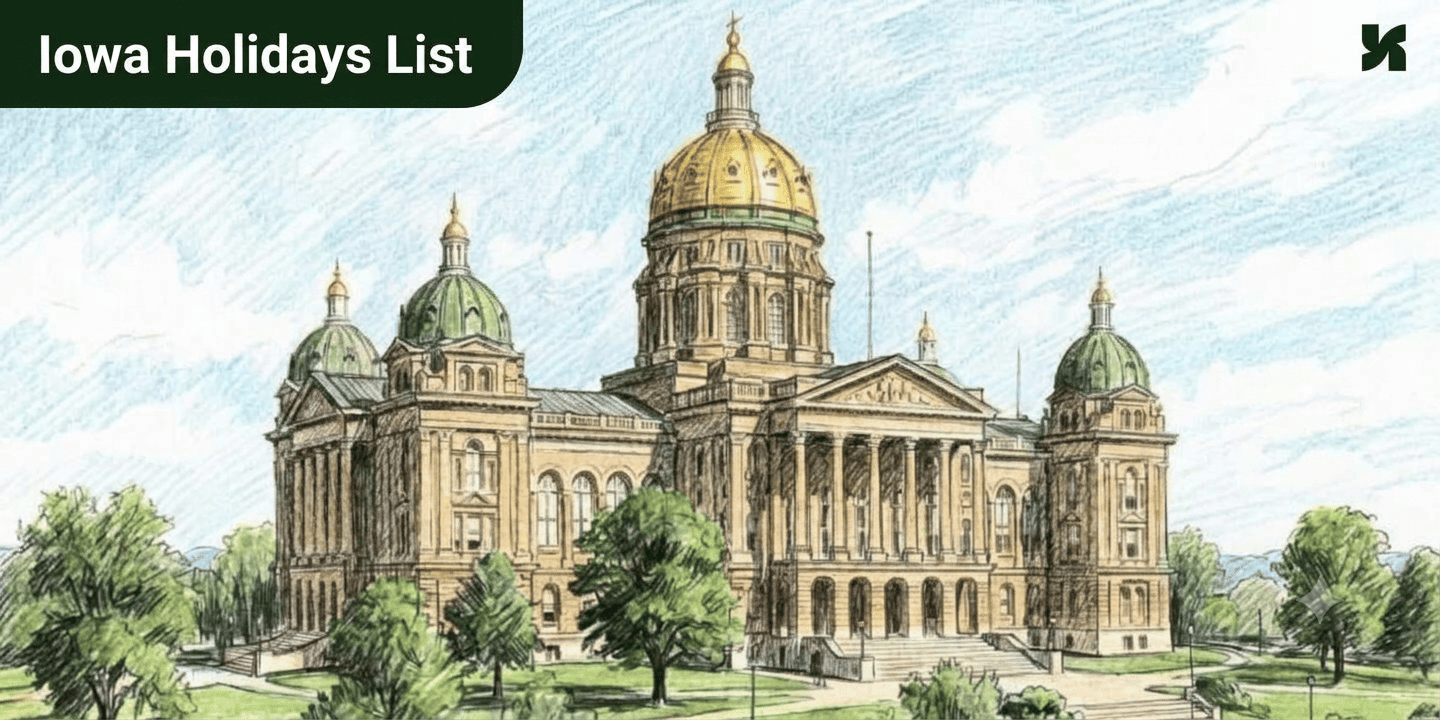 List of Holidays in Iowa 2027