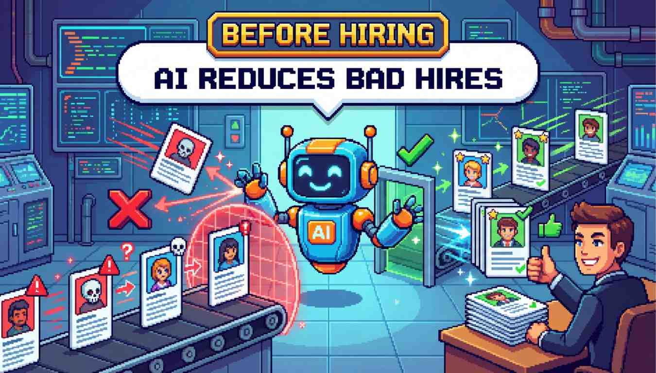 How Bad Hires Are Reduced by AI in Recruiting Before They Even Happen
