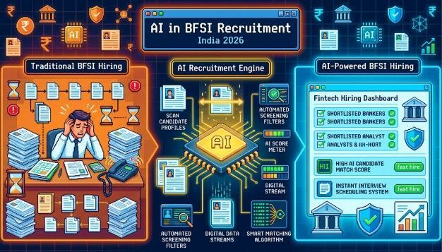 How AI Is Transforming BFSI Recruitment in India in 2026