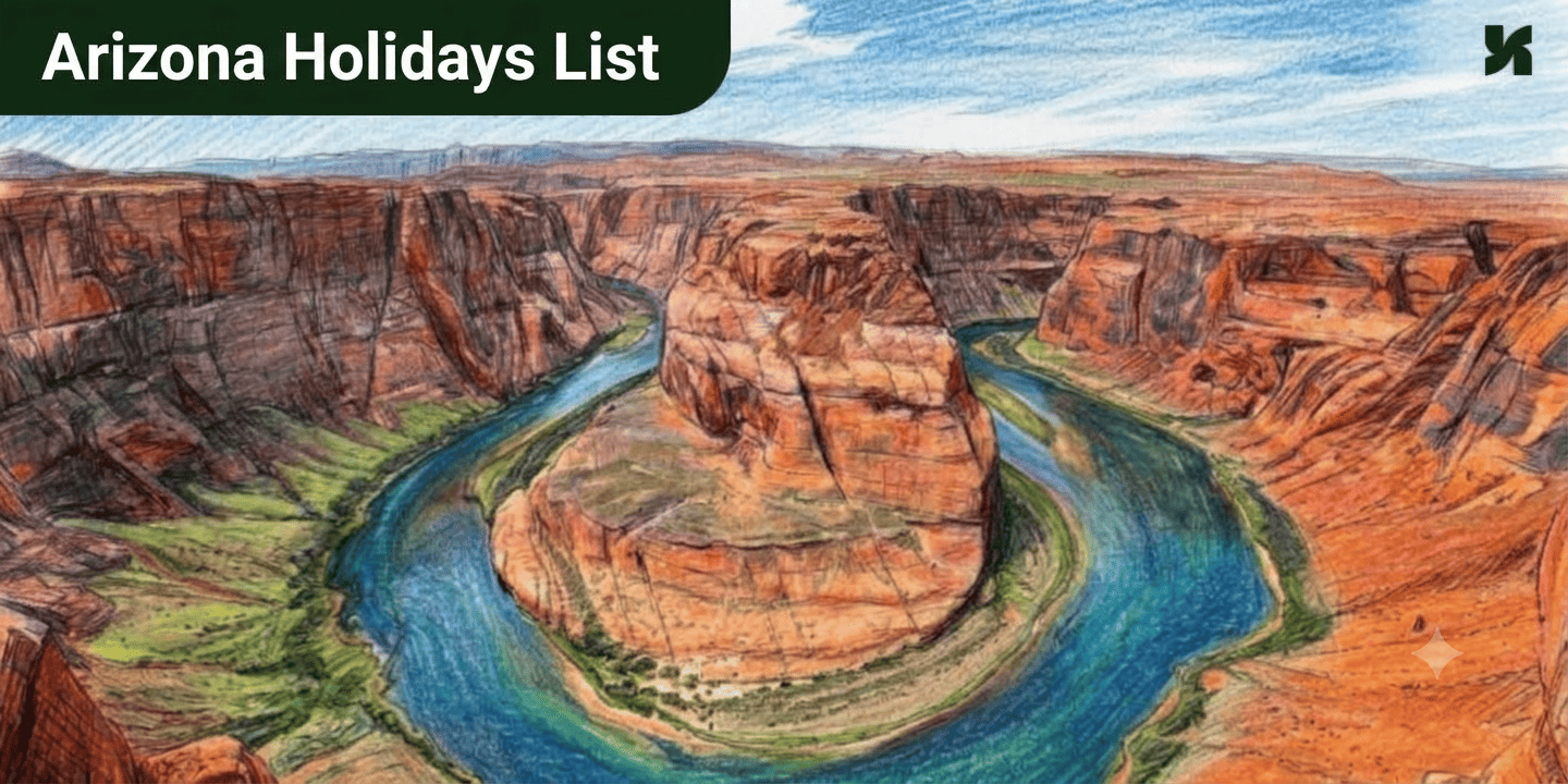 List of Holidays in Arizona 2027