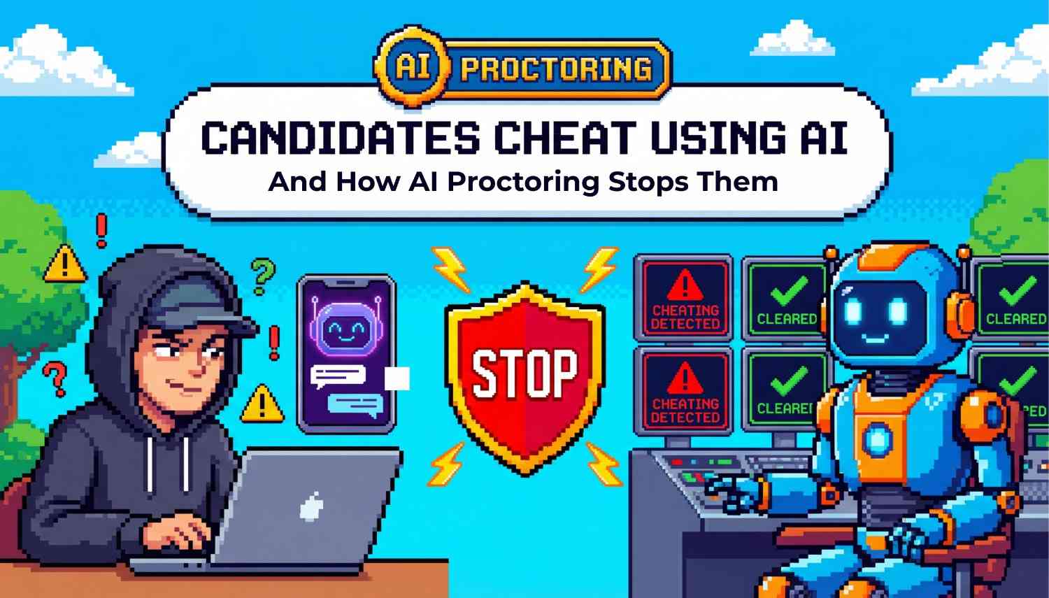 7 Ways Candidates Cheat Using AI (And How AI Proctoring Stops Them)