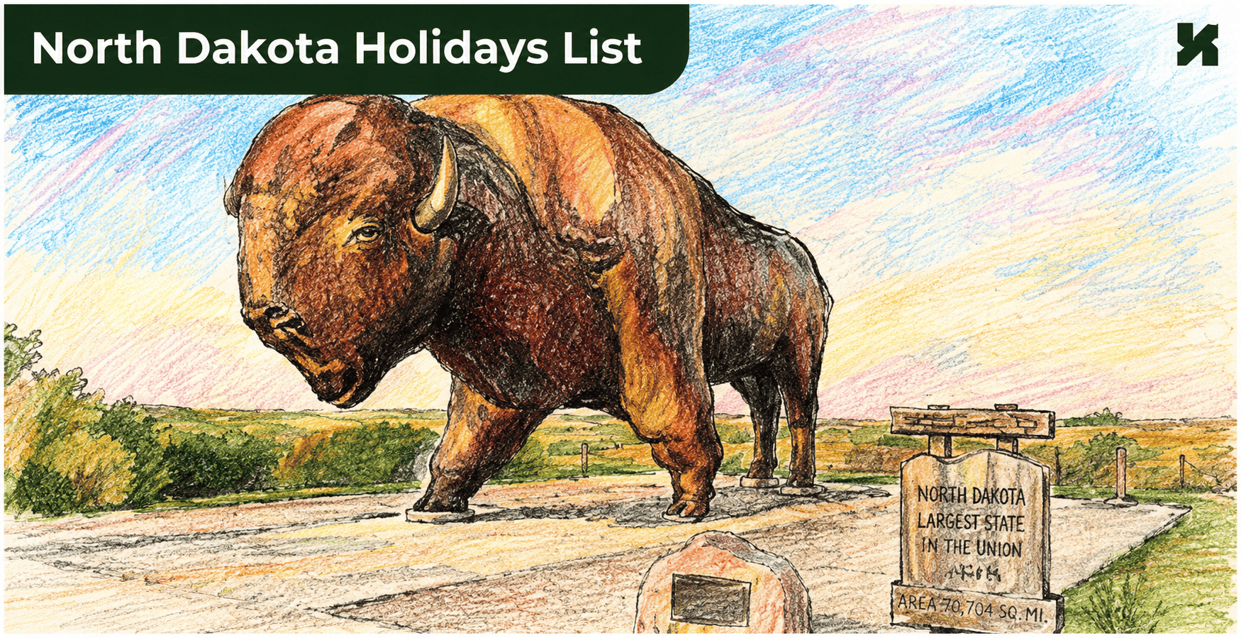 List of Holidays in North Dakota 2027