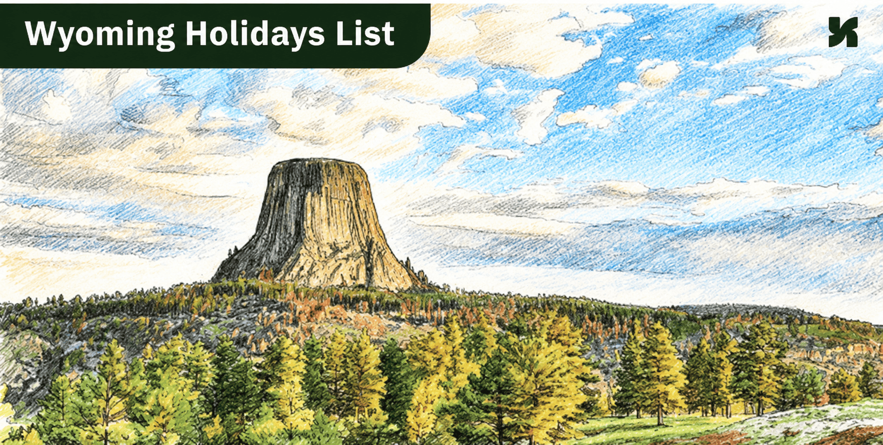 Holiday List in Wyoming 2027