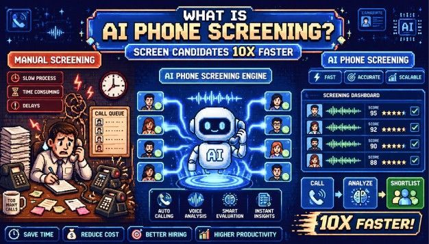 What Is AI Phone Screening? How Recruitment Agencies Use It to Screen 10x Faster