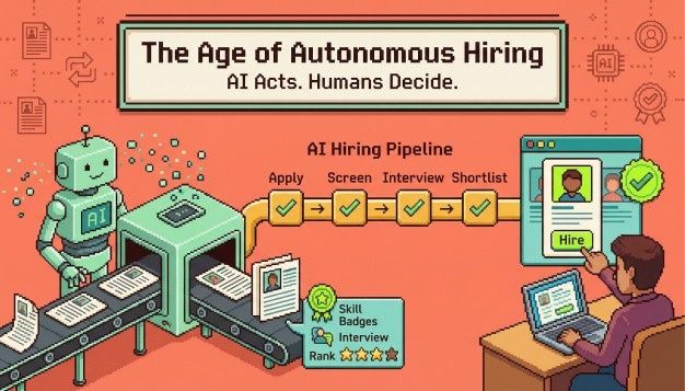 The Age of Autonomous Hiring: Where AI Acts, and Humans Decide