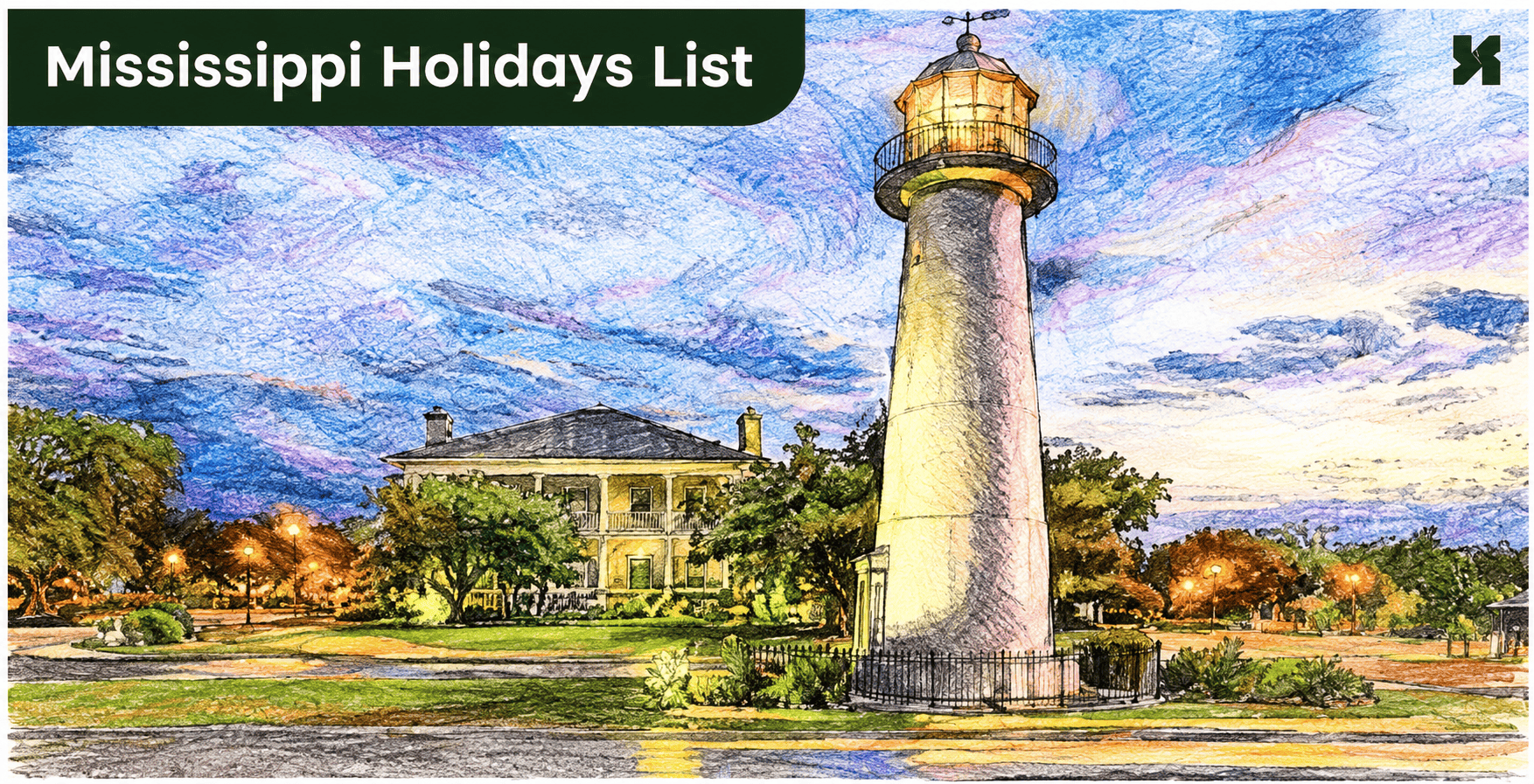 List of Holidays in Mississippi 2027
