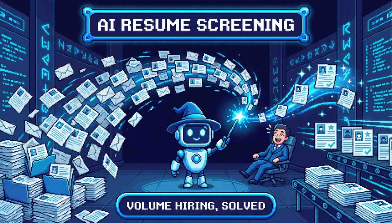 AI Resume Screening: The Magic Wand to Volume Hiring