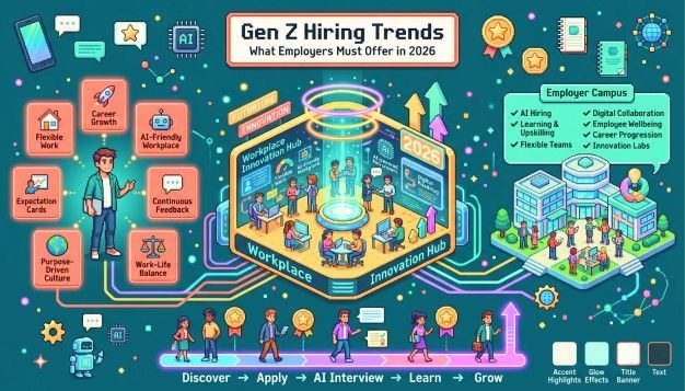 Gen Z Hiring Trends in 2026: What This Generation Actually Expects From Employers
