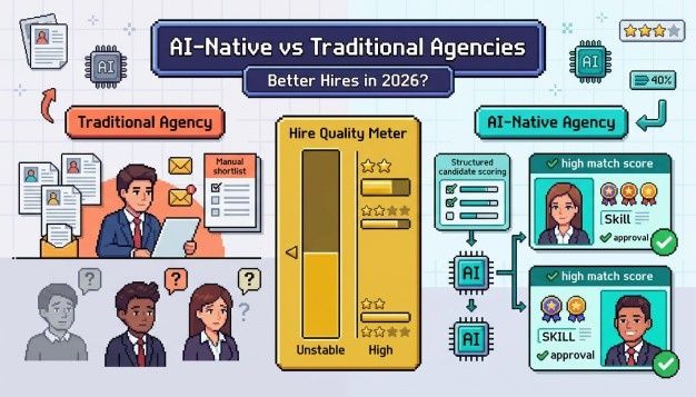 AI-Native vs Traditional Recruitment Agencies: Which One Actually Delivers Better Hires in 2026?