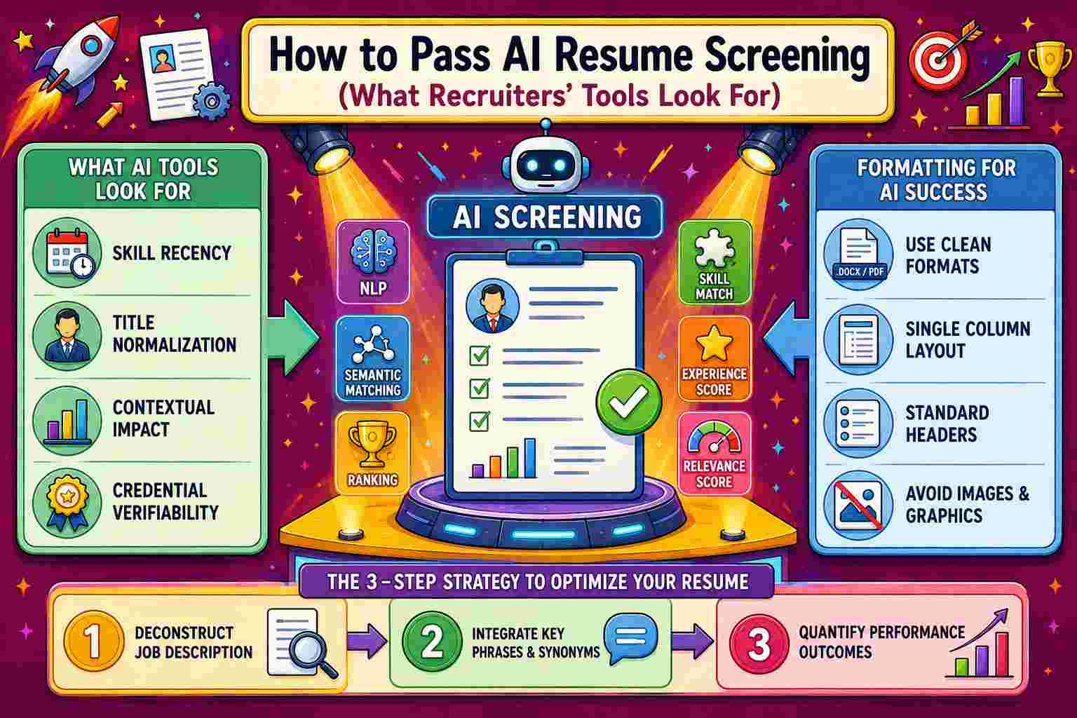 How to Pass AI Resume Screening (What Recruiters' Tools Look For)