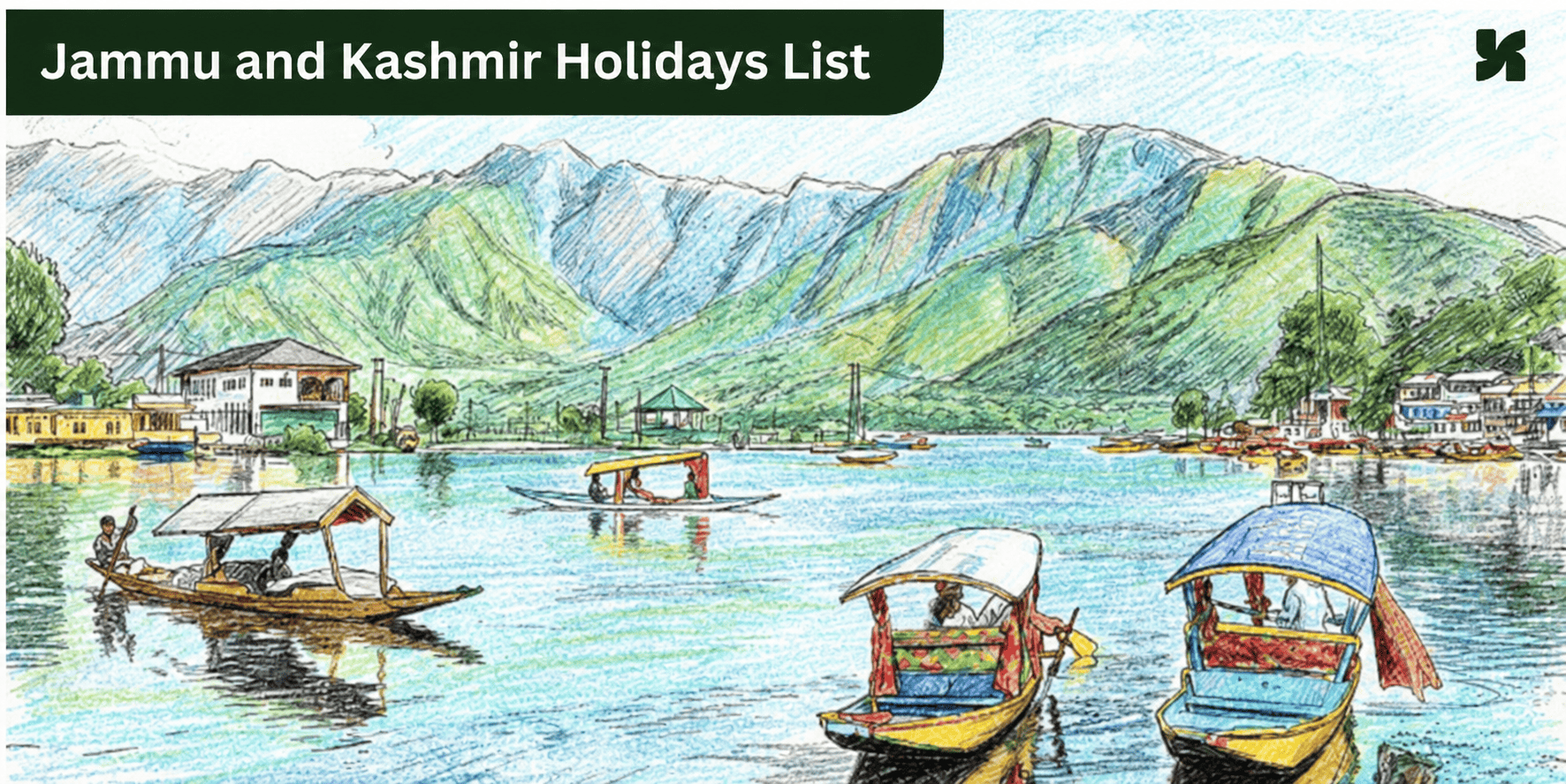 Holiday List in Jammu and Kashmir 2027