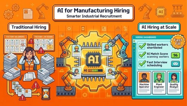 AI Recruitment Solutions for Manufacturing & Industrial Hiring