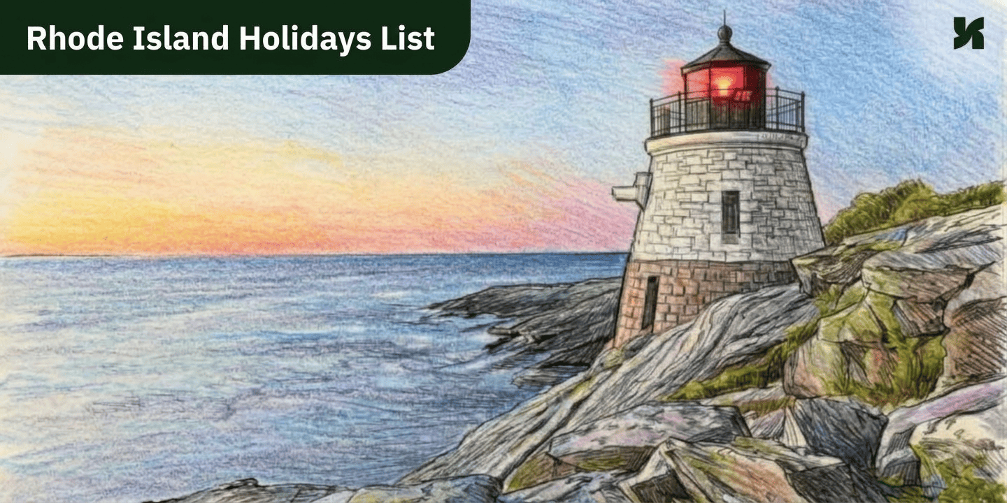 Holiday List in Rhode Island 2027