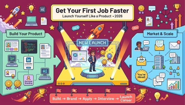 How to Get Your First Job Faster in 2026: Launch Yourself Like a Product
