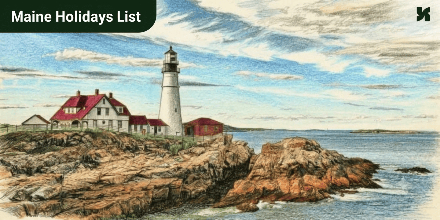 List of Holidays in Maine 2027