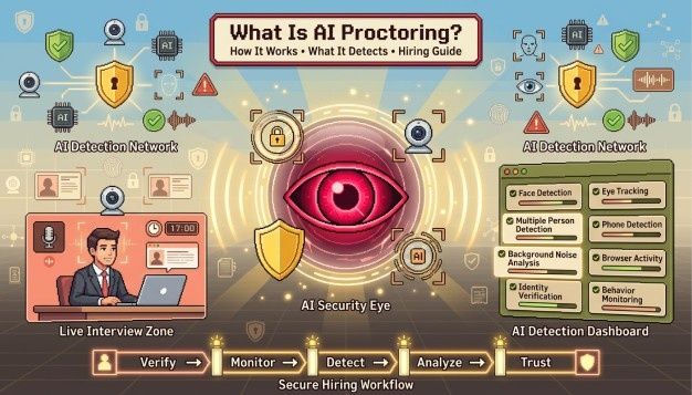 What Is AI Proctoring? How It Works, What It Detects, and How to Use It for Hiring