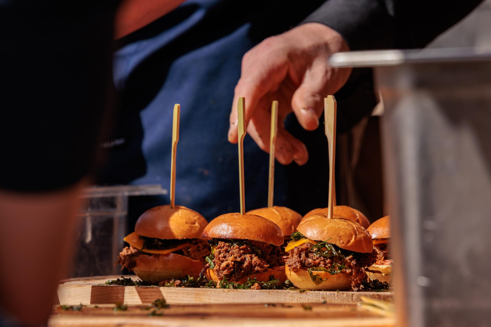 Schmankerl: Mini-Burger 