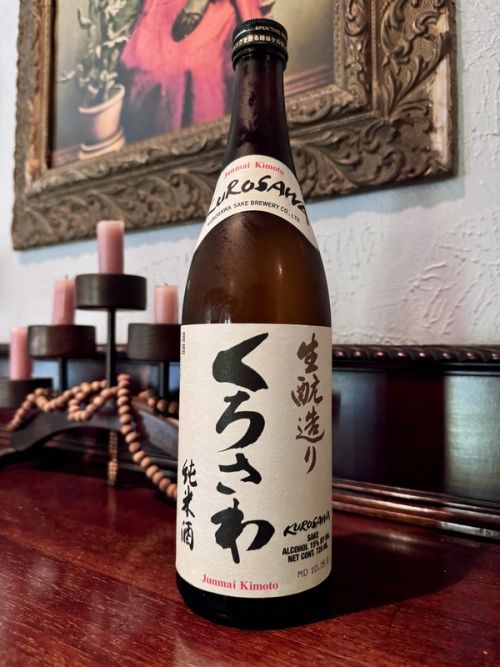 Kurosawa Shuzo Kurosawa Junmai Kimoto sake bottle