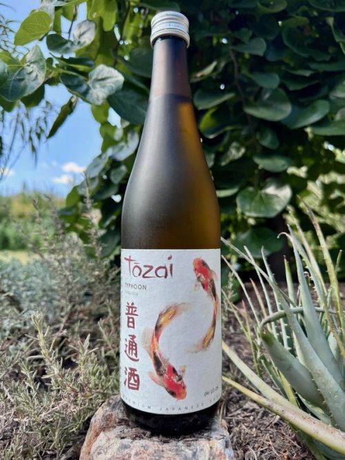 Tozai Typhoon Futsushu sake bottle