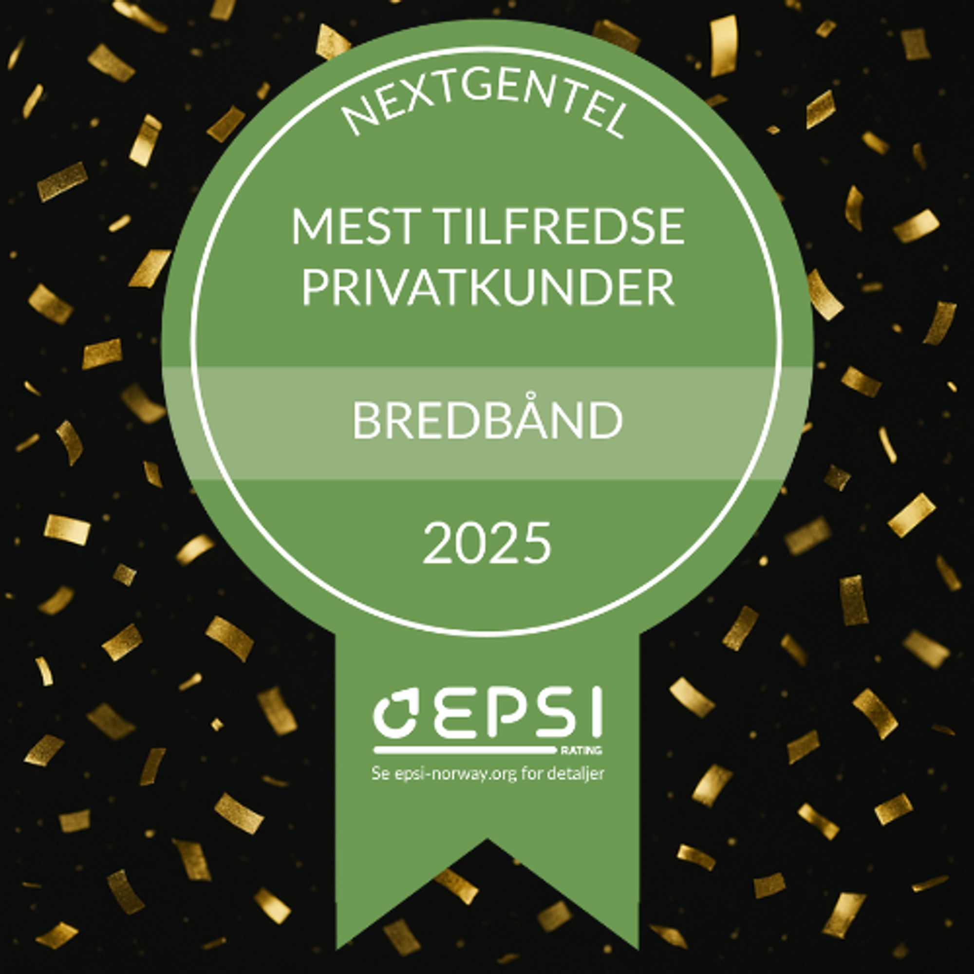 NextGenTel leverer den beste bredbåndsopplevelsen 🏆