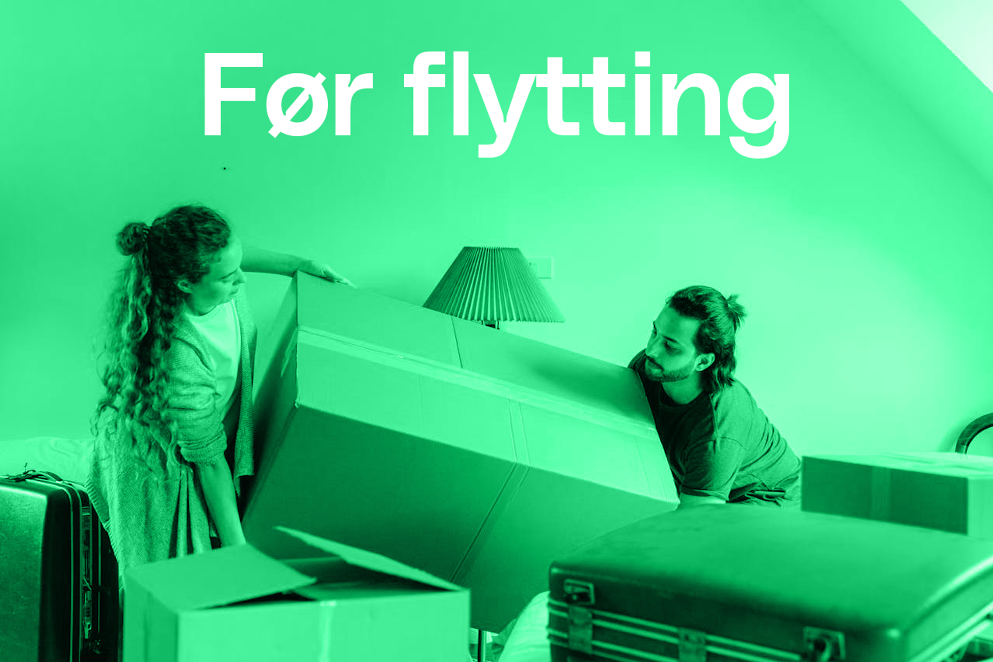 Før flytting.