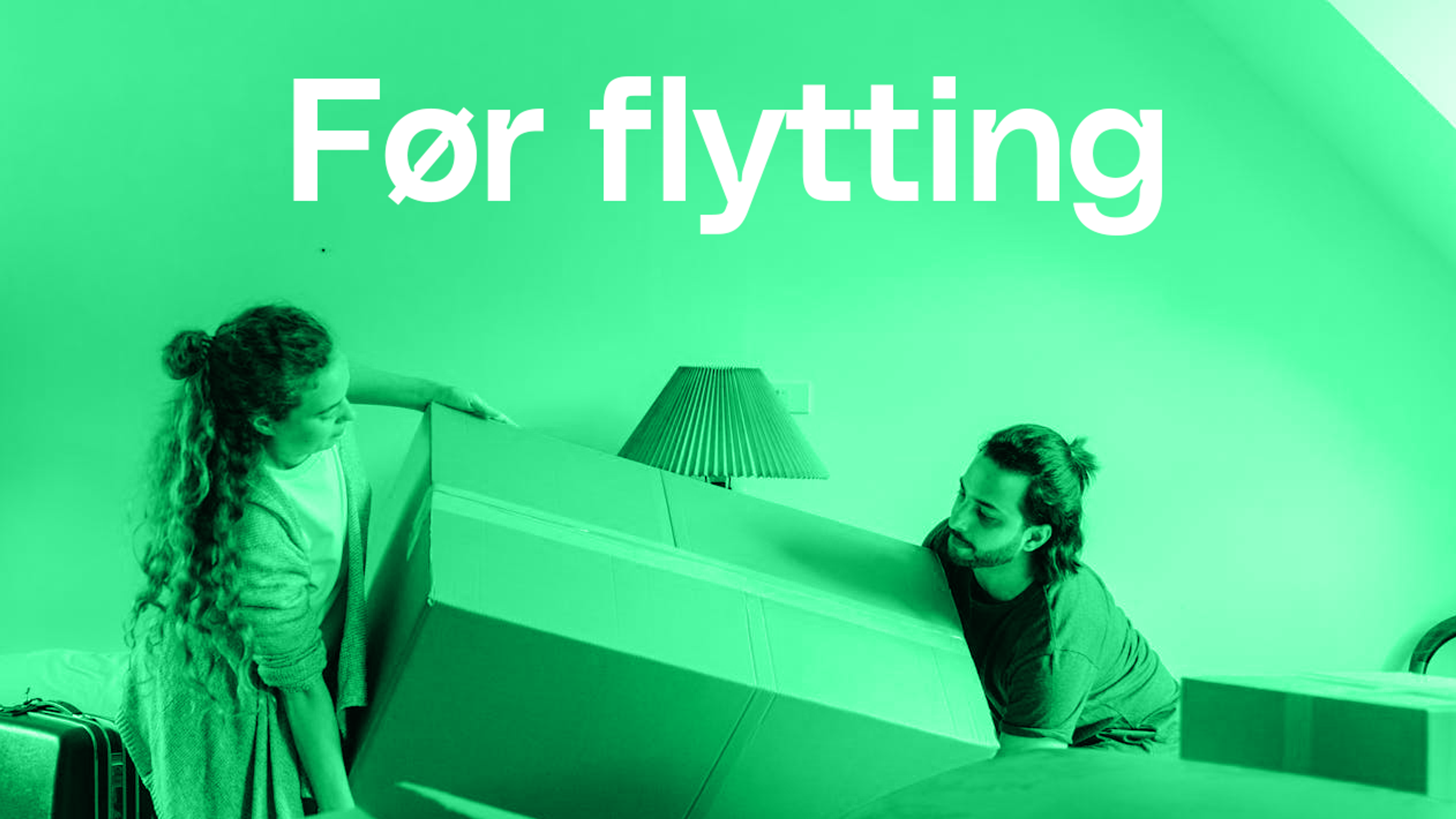 Før flytting.